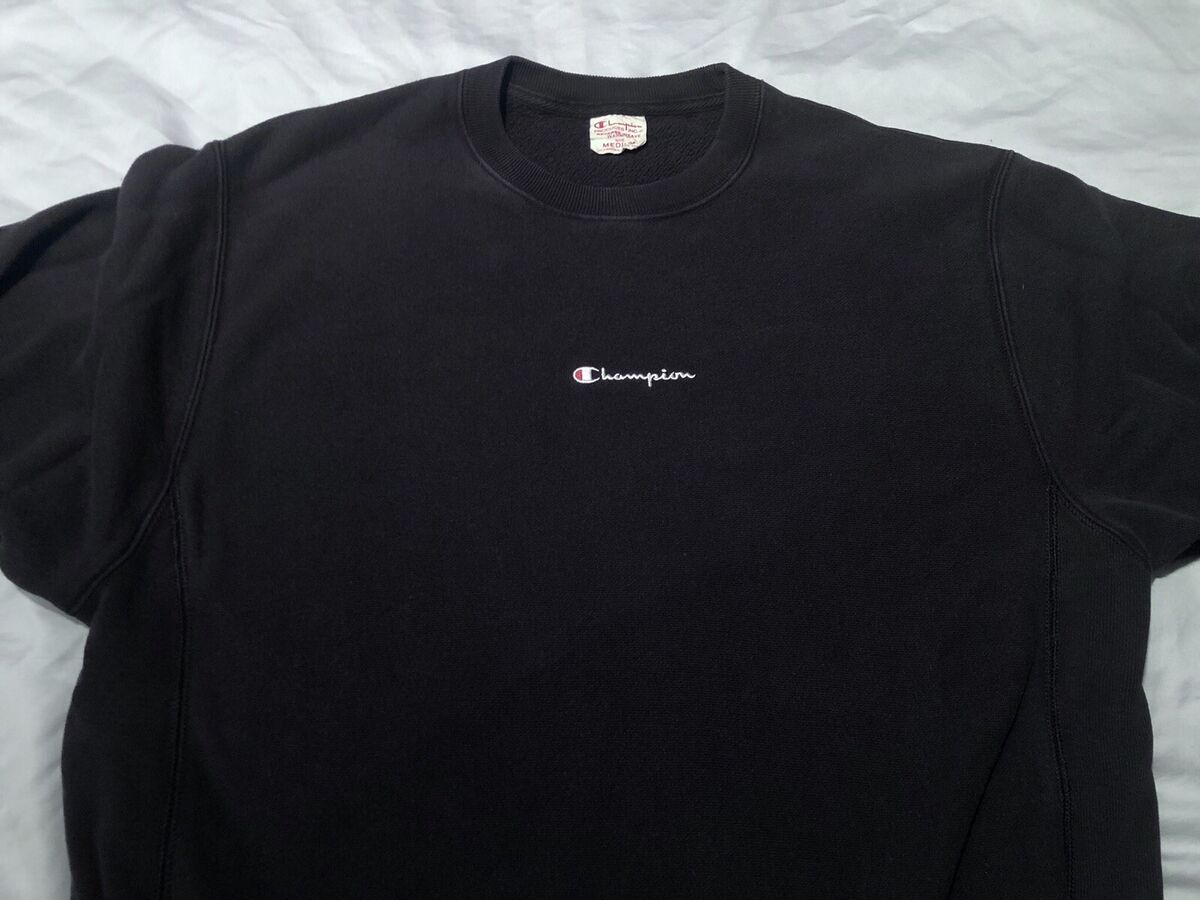 2000s Champion Reverse Weave Sweatshirt, Center Script Logo 2000s Champion Reverse Weave Sweatshirt, Center Script Logo