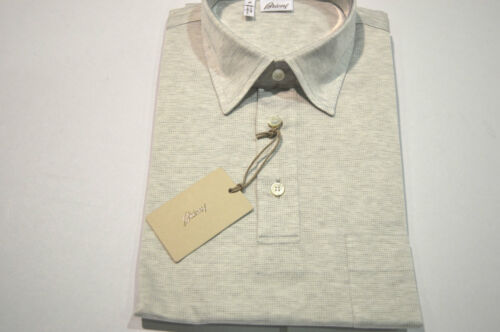 NUEVO BRIONI Polo Manga Corta Algodón Talla L EE. UU. EU 52 (SGpio) - Imagen 3 de 4