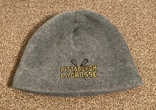 Pittsburgh Lacrosse Polyester Youth Size Beanie Gray