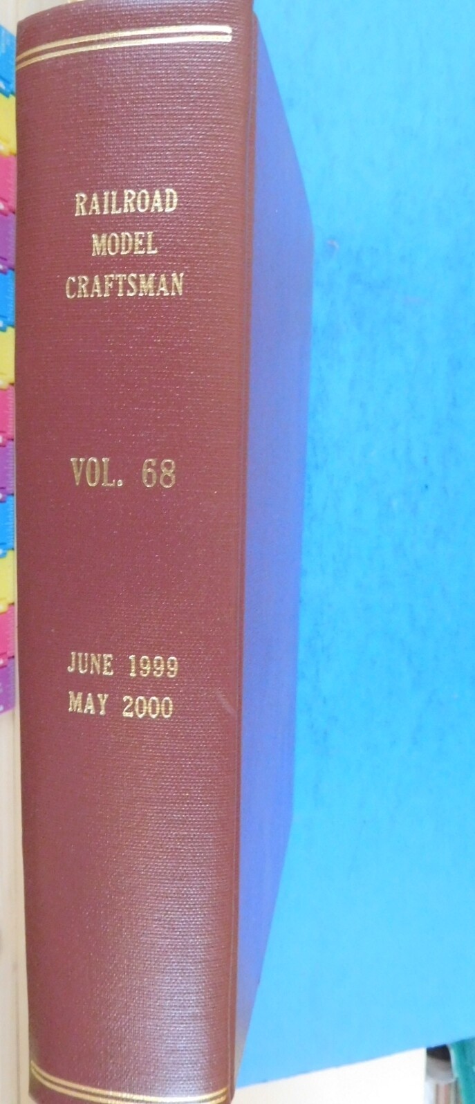 Railroad Model Craftsman Magazine Bound Volume 68 June 1999 - May 2000 - Picture 3 of 9