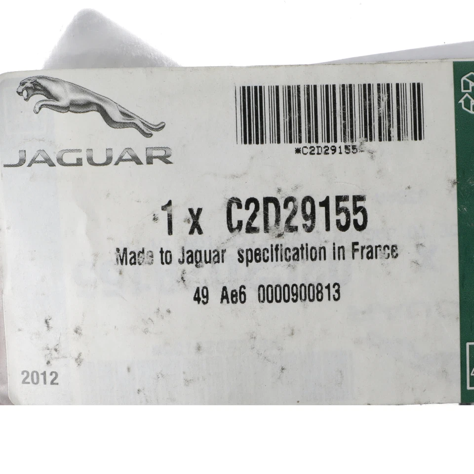 Vástago de válvula genuino Jaguar 2010-2017 XJ XJR tipo F XF XFR XFR-S XK XKR C2D29155 Foto 4 de 4