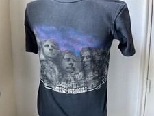 Vintage 90  s Mount Rushmore Blue T Shirt M