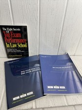 2 Kaplan Bar Review Books Michigan Workbook M...