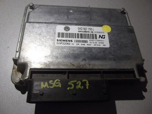 Motorsteuergerät Verteilergetriebe VW Touareg 3.2 V6 2003 AZZ EX 0AD927755