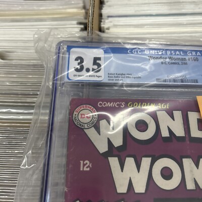 WONDER WOMAN #160 CGC 3.5 1ST APPEARANCE SILVER AGE CHEETAH DOCTOR