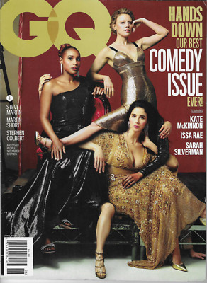 GQ Magazine Kate McKinnon Issa Rae Sarah Silverman Best Comedy Issue Jun 2018