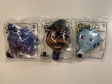 McDonald's Kid's Meal Lot Soul Movie Joe Gardner Terry Newb Toy New Sealed