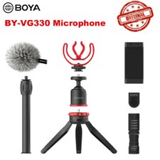 BOYA BY-VG330 Cardioid Shotgun Microphone Smartphone Video Kit For Youtuber vlog