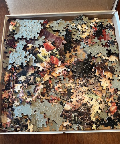 Mmmmm! Pizza Puzzle by Springbok / Hallmark Cards Inc - Over 500 Pieces COMPLETE - Picture 5 of 5
