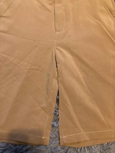 The Children's Place Boys Khaki Shorts Size 14 Polyester Stretch Quick Dry Chino - Picture 6 of 11