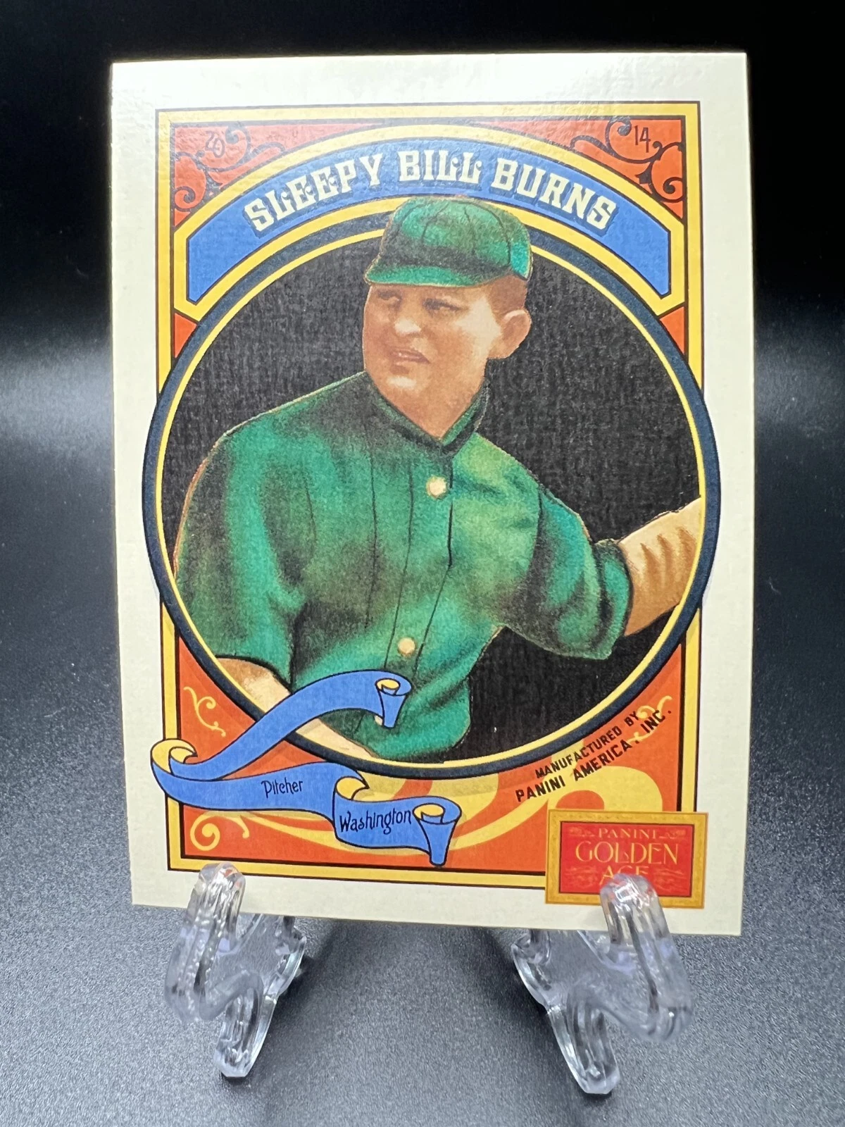 Sleepy Bill trading card