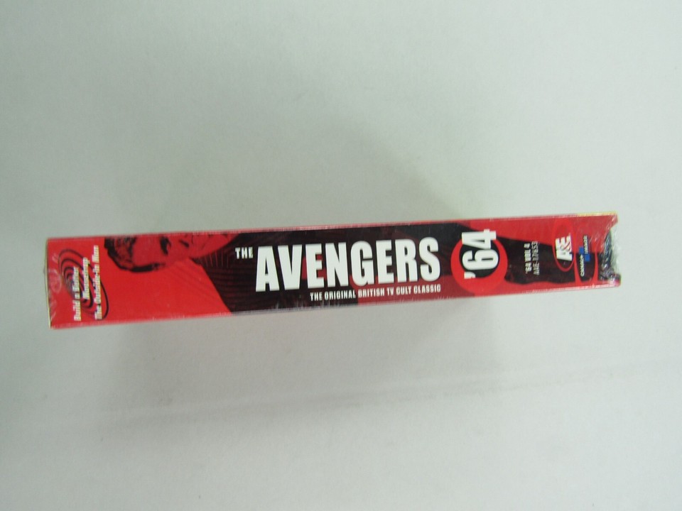 VTG The Avengers VHS 64 TV Series Original British Set 2 Cult Classic