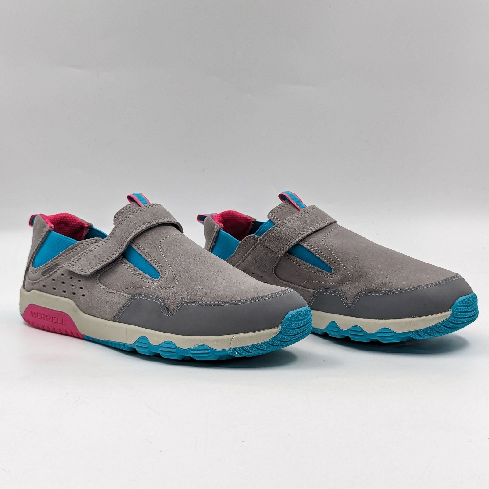 Sneakers comode Merrell da donna free roam in pelle con gancio slide taglia 7