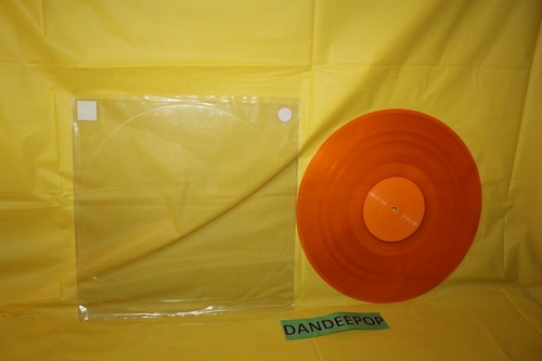 Limited EDM Mellow Trax Mystery In Space Dumon Orange Vinyl DJ Music Record 45 - Picture 4 of 5