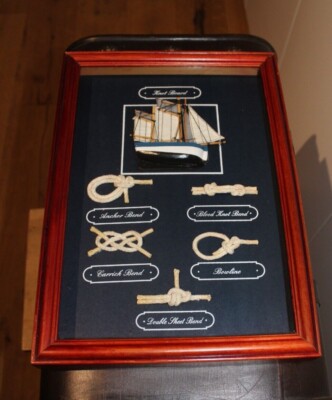 Maritim Knotentafel Dekoration 