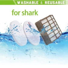 Filters For Shark Rotator Professional XL Capacity (NV90, NV95) - XFF80 XHF80
