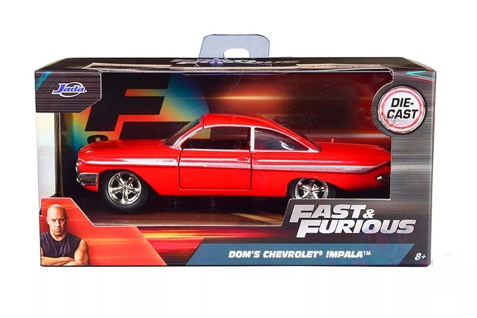 Dom's Chevy Impala F8 The Fate of the Furious Fast & Furious Jada Diecast 1:32 - Image 3 of 4