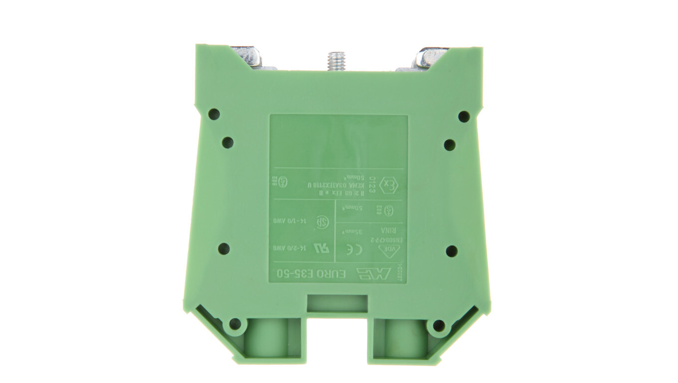 Protective rail connector 35/50mm2 green-yellow 35/50 43457 /T2UK
