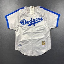 100% Authentic Jackie Robinson Mitchell Ness 1949 Dodgers Jersey Size 52 2XL