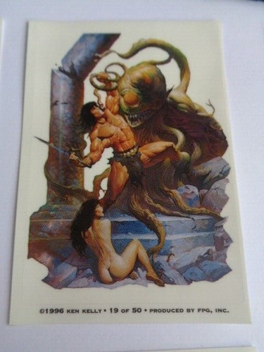 Individual Stickers Of Mike Ploog / Bernie Wrightson & Ken Kelly inc Auto No 16 - Picture 102 of 126
