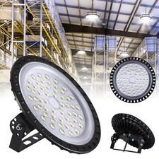 LED UFO High Bay Light 50W-800W Industrial Commercial Lighting Fixture 6500K UK