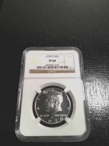 1970 S Kennedy Half Dollar NGC PF68 50C