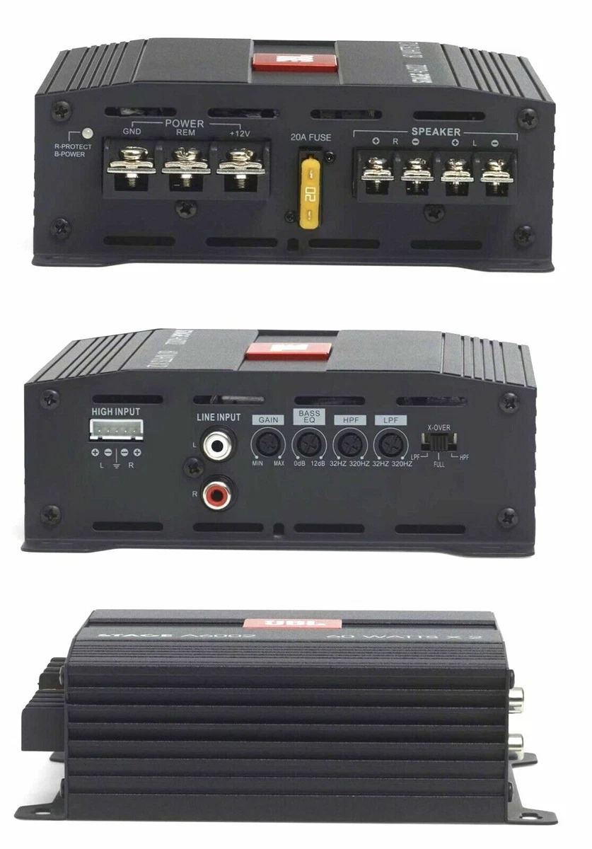 JBL Car Highpower Fourchannel Power Amplifier, STAGE, 58 OFF