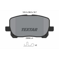 Textar BremsbeläGe Bremsbelegsatz Vorne FüR Toyota Avensis Verso
