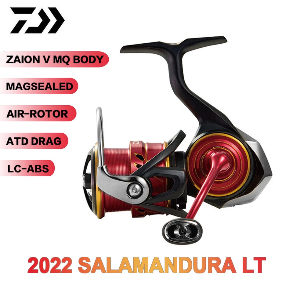 2022 Daiwa Salamandura LT Spinning Fishing Reel 7/1BB 10kg Max Drag Fishing Reel - Image 2 of 4