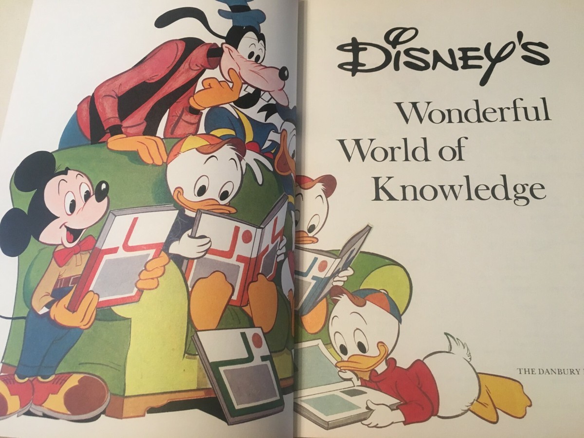 ヴィンテージディズニー・洋書 1973 Disney's Wonderful World of Knowledge Books - Animals
