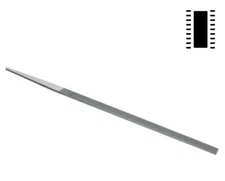 Narrow Pillar File Hand File Swiss Pattern File 6" L Cut #1 Swiss Made