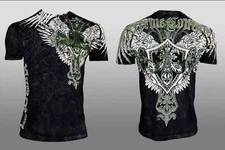 Xtreme Couture Affliction Men's T-Shirt LONG VIEW Tattoo Biker S-5XL
