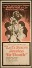 Let's Scare Jessica To Death - original daybill (UNUSED)