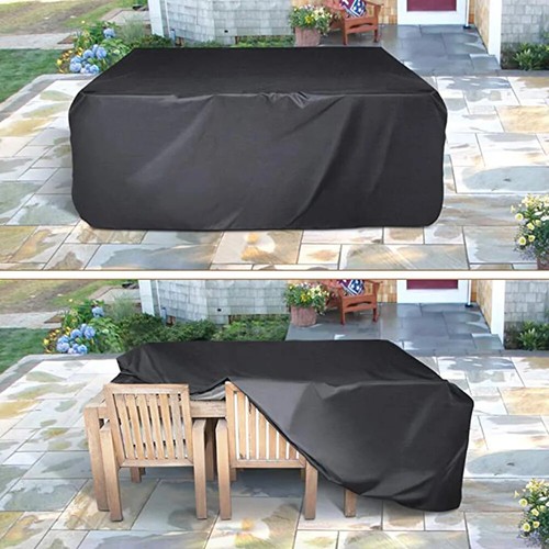 Fundas Muebles Jardín Lluvia Nieve Silla Patio Sofá Mesa Impermeable Exterior - Picture 5 of 9