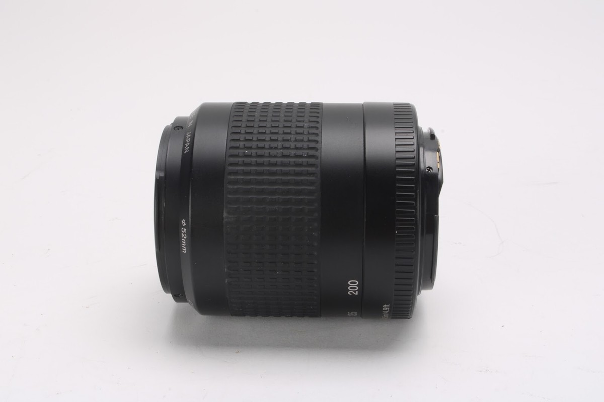 Canon 28-90mm f/4-5.6, 80-200mm f/4.5-5.6, 75-300mm 1.5m/4.9