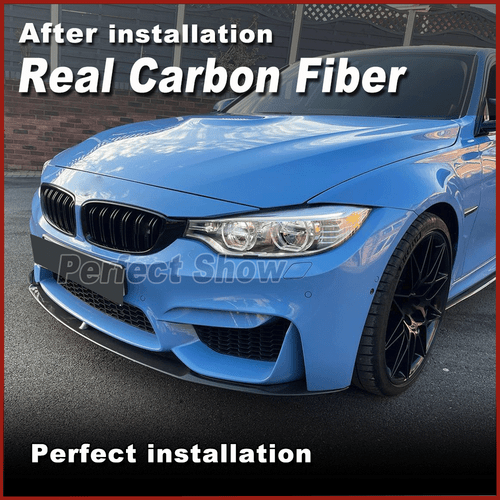 Alerón delantero de carbono espada alerón delantero para BMW F82 F83 M4 F80 M3 2014-19 - Imagen 3 de 10