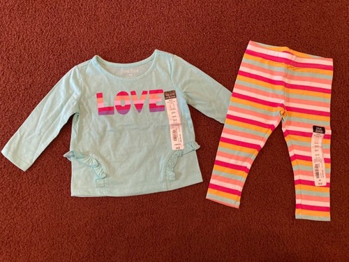 BABY GIRLS HUGE 24pc.Size 6 9 12 Months CLOTHING LOT Wardrobe Outfits ALL NEW! - Picture 11 of 15