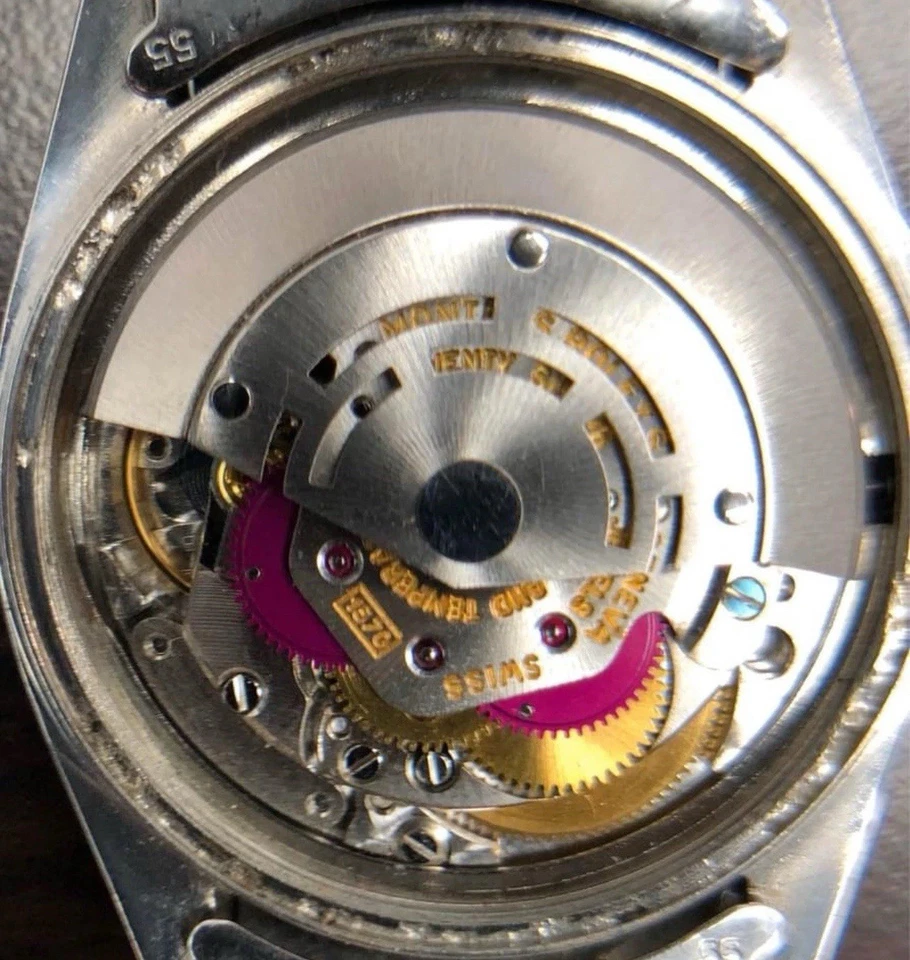 Rolex Datejust 1603 acero inoxidable 36 mm esfera plateada pulsera Jubilee Foto 4 de 4