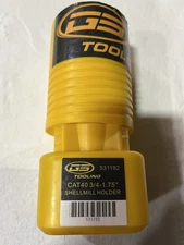 Sowa GS Tooling 531192CAT40 3/4" x 1.75" 20K RPM DIN Coolant Shell Mill Holder