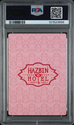 【訳アリ】Hazbinhotel promo cracked ice foil Hazbin Hotel Trading Cards Niffty The Adam Slayer Cracked