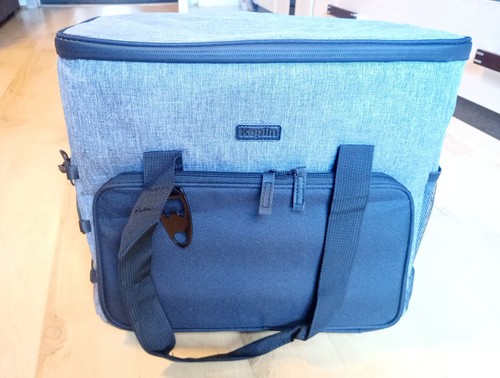 Leak Proof Cooler Bag Box 27L Grey, Carry Handle, Shoulder Strap, Picnic. - Picture 1 of 6