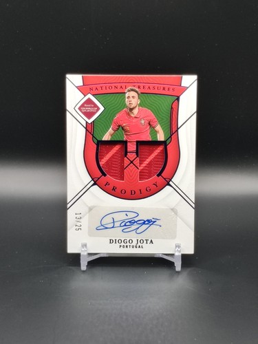2022 Panini National Treasures Prodigy Memorabilia Auto Diogo Jota /49