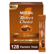 Nescafe Taster's Choice Instant Coffee 1.69 Ounce (Pack of 8), Black