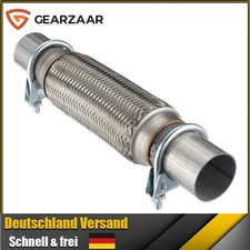 Flexrohr mit 2 Schellen 45 x 200 / 320 mm Ersatz für Seat Satz ohne Schweißen
