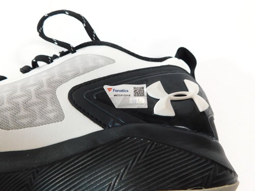 Maryland Terrapins Team Issued Under Armour TB Drive Low 2 White/Blk Shoes 7.5 thumbnail 9