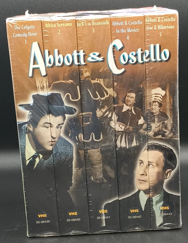 Abbott & Costello Collection Series 5 Pack 1999 VHS 05-03267 New & Sealed - Image 2 of 4