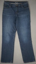 XB11429 REALLY NICE   LEE   RELAXED FIT WOMENS WESTERN BLUE JEANS sz8 MEDIUM