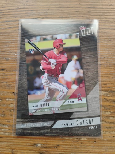 2019 Topps - 2018 Topps Now Review Shohei Ohtani #TN-3
