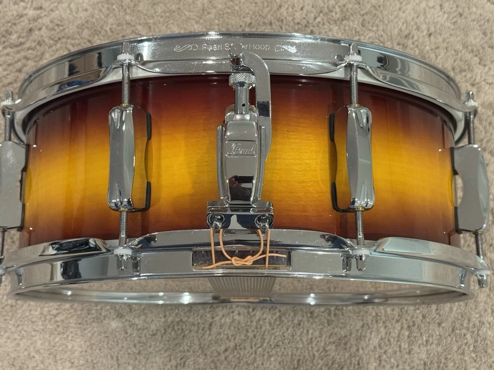 Pearl Session Studio 14 X 5.5” Snare Drum Set All Birch Sunburst Lacquer - Image 4 of 4