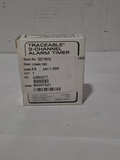 Traceable 3-Channel Alarm Timer 5000-2011 Digital Laboratory Timer 9371W13